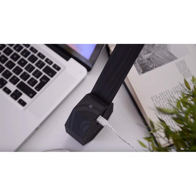 Gingko Octagon One Desk Lamp - Black, One Size - Image 3